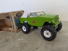 Tonka Jeepster Green Stump Jumper Toy Pressed Steel W/ Box # 2447 Truck Green