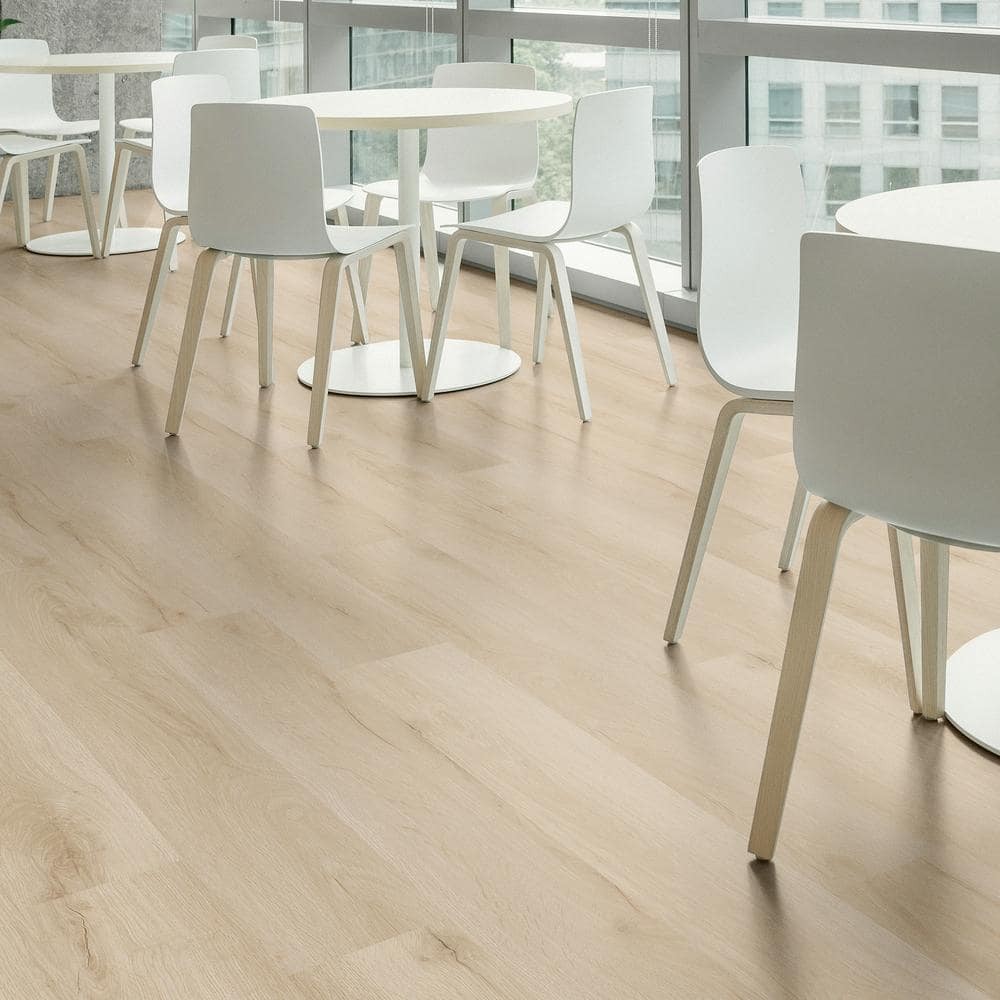 Dusk Cherry 22 Mil X 8.7 In. W X 48 In. L Click Lock Waterproof