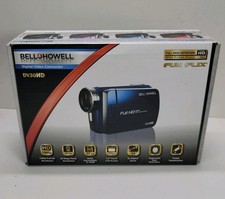 Bell Howell DV30HD Video Camera Recorder Full HD 1080p with Bag Red Camcorder