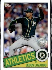2020 Topps Chrome #85TC-10 Jesus Luzardo 1985 Topps Baseball (M)