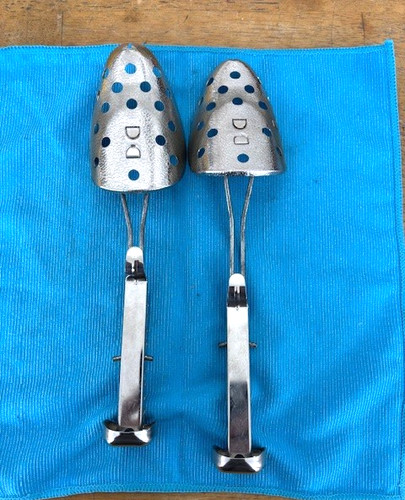 Vintage EKCO USA Metal Adjustable Shoe Tree Stretcher Shaper Insert