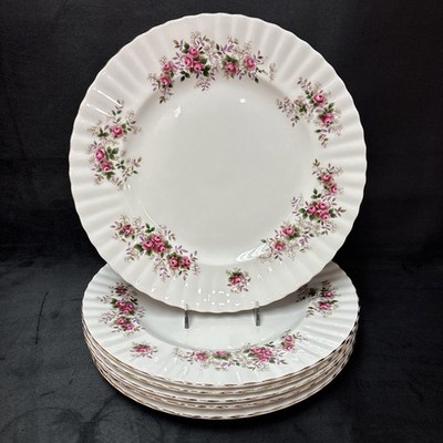 Royal Albert LAVENDER ROSE Dinner Plate 10 3/8 Inches  # Factory 2nd