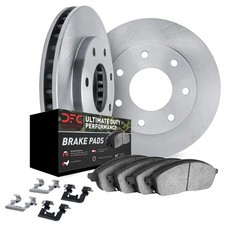 Genuine DYNAMIC FRICTION DFC Brake Rotor- HD Brake Pad - Hardware 6412-54218