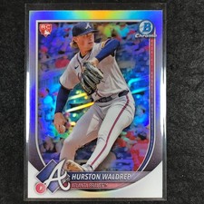2025 Bowman Baseball HURSTON WALDREP Rookie Chrome Base Refractor #61