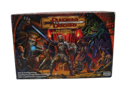 Dungeon and Dragons von Parker Familienspiel Brettspiel von 2003 vollständig
