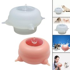 Puppy Feeding 3 Milk Bowl New Born Portable Nursing Station Device Doggie Small