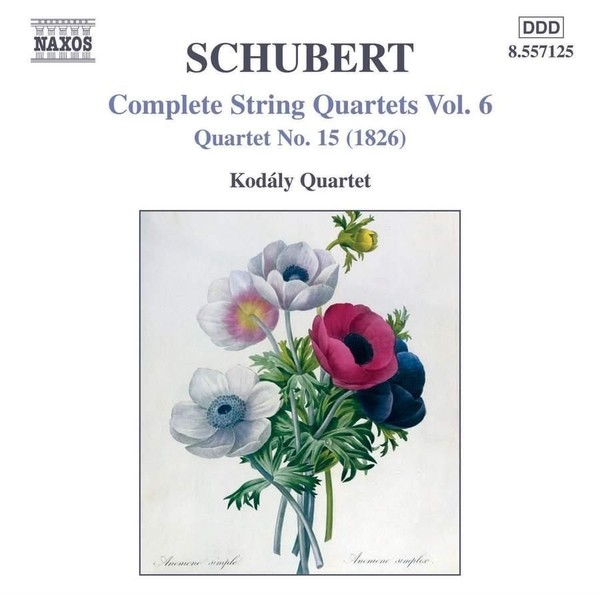 Audio Cd - Franz Schubert - Quartetti Per Archi (Integrale) , Vol.6 - Naxos -D--image