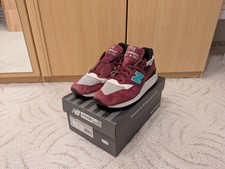 New Balance 998 Sneaker Herren Größe 42.5 EU Made In USA weinrot