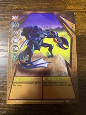 2009 Rare Bakugan twisted heat Gundalian Invaders 23/48b copper gate card