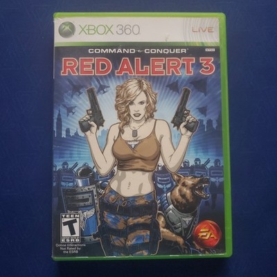 Command & Conquer: Red Alert 3 (Microsoft Xbox 360, 2008) CIB w/ Manual
