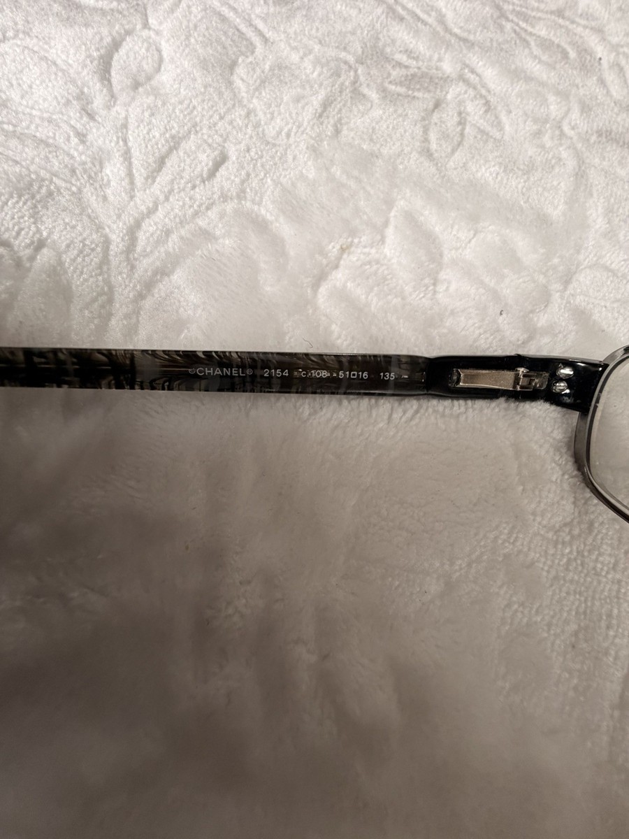 CHANEL 2154 Authentic Vntg Glasses made in Italy Frame For