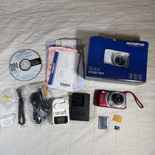 Olympus Stylus 7010 12.0MP Digital Camera - RED Tested And Working