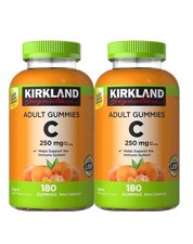 Kirkland Signature Vitamin C 250 mg, 360 Adult Gummies Pack Of 2