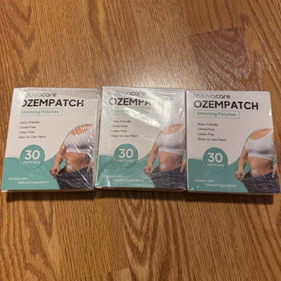 3 packs rejuvacare Ozempatch Slimming Patches 30 Patch Keto Gluten-Free