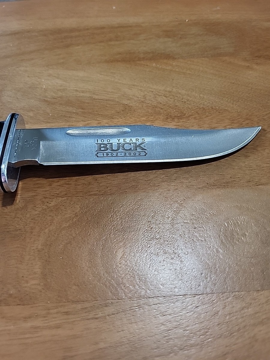 Buck 119 Special 100 Yr Anniversary Knife USA Made In 2002 | eBay