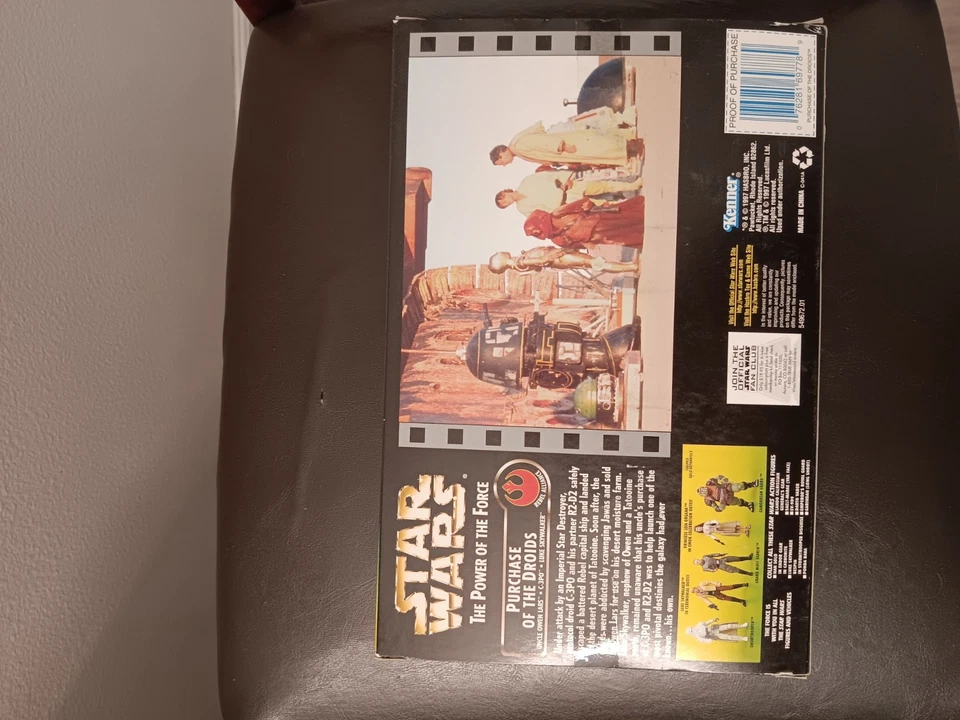 Kenner Star Wars POTF Cinema Scene Purchase of the Droids 3.75" Figure Set New Foto 2 de 4