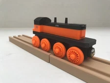 EMD NW2 Switcher  Milwaukee Road #179 - Wooden Railroad Compatible, 3D Print