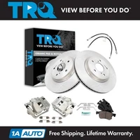 TRQ Front Brake Pad & Rotor Kit Ceramic Fits 2018-2020 Honda Accord (For: More than one vehicle)