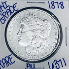 1878 MORGAN SILVER DOLLAR AUTHENTIC HI GRADE U.S. MINT COIN FREE SHIPPING 6371