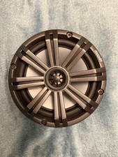 Kicker 45KM84L 8" Coaxial Marine LED Speakers  4-Ohm and Tweeter with Grille