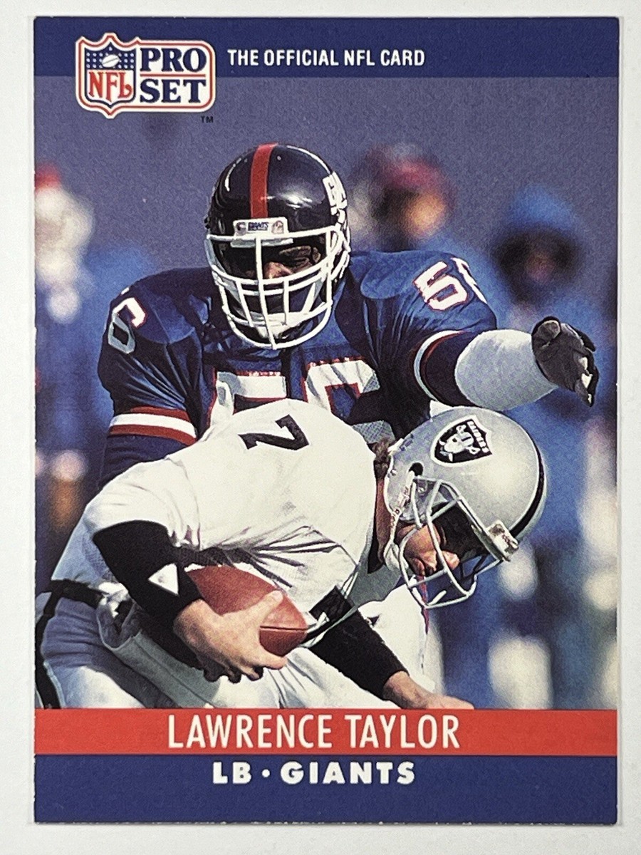 Lawrence Taylor 1990 Pro Set #231 New York Giants | eBay
