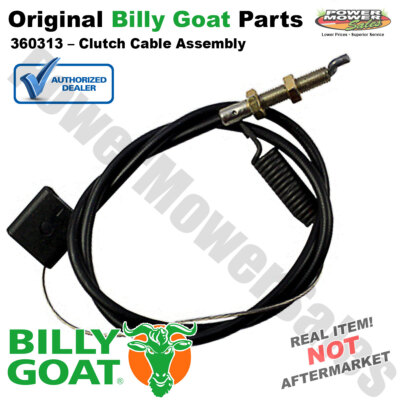 Billy Goat Clutch Cable Assembly for Aerators fits AE401, AE401H