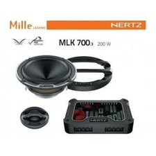 Hertz MLK 700.3 2-Way Component System - KIT 2Way Speakers 1 PAIR NEW