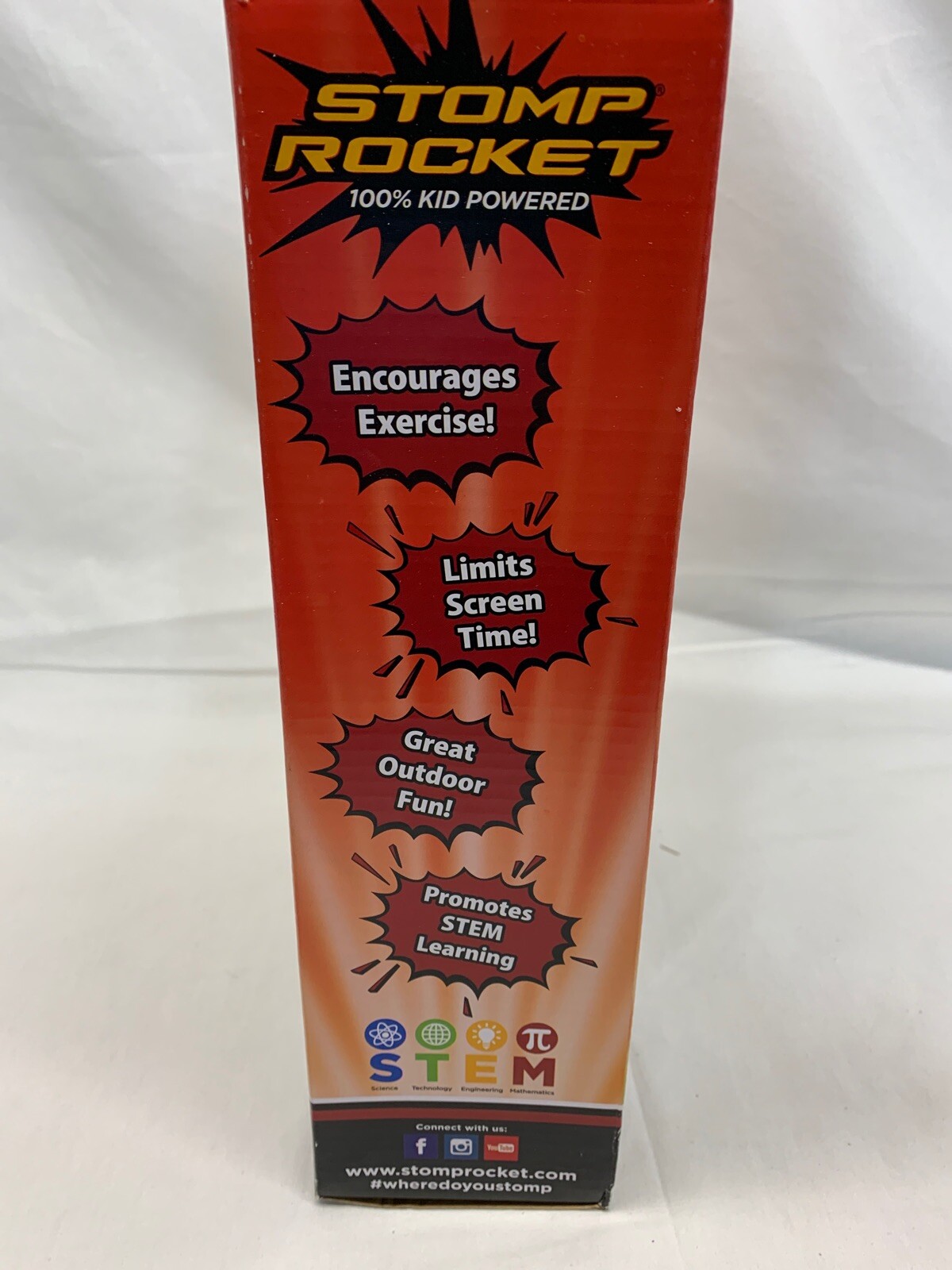NEW!! DAMAGE BOX! Stomp Rocket BLO-Rockets 4-1 Game with 2 Launchers ...