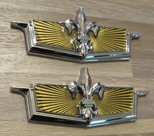 Set New 1980-1981-1982-1983-1984-1985 Chevrolet Caprice Sail Panel Emblem