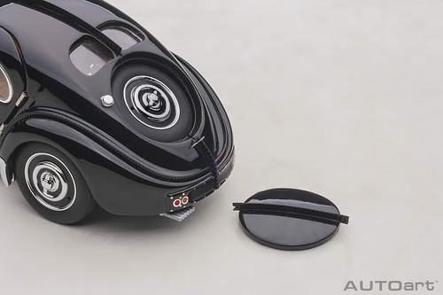 AUTOart 1/43 Bugatti Type 57SC Atlantic 1938 Black Disc Wheel 50946 From Japan - Picture 4 of 10