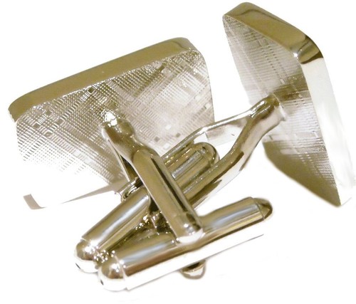 Büro strapazierfähig modern rechteckig mehrfarbig Manschettenknöpfe von CUFFLINKS DIRECT - Bild 4 von 5