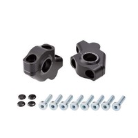 LenkererhöHung 30Mm Schwarz Mit Versatz FüR Ktm 620 Sc LC4 (94-01) LC4