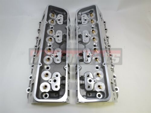 Small Block Chevy Aluminum Bare Cylinder Head Angle Plug SBC 327 350 64CC/205CC - Picture 1 of 12