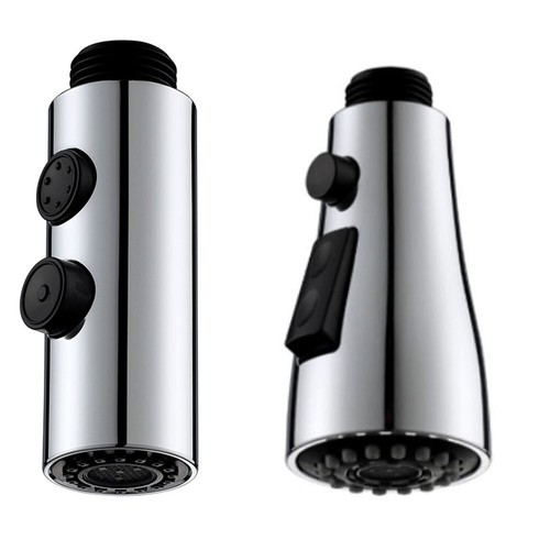 1pcs Pull Out Shower Head 1x Accessories Bathroom Faucet Replacement