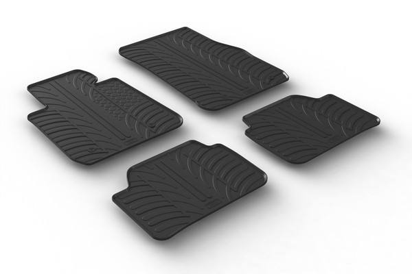 Design Gummi FußMatten Passend FüR BMW 1Er 3 & 5 TüRer F20 & F21 09.2011-08.2019-image
