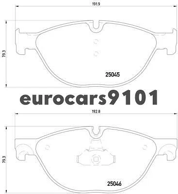 Pastillas de freno delanteras BMW 550i 650i M6 Hella con sensor de pastillas 34116793021 34356791958 Foto 4 de 4