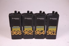 Lot of 4 Motorola GP300 Two Way Radio, No Batteries
