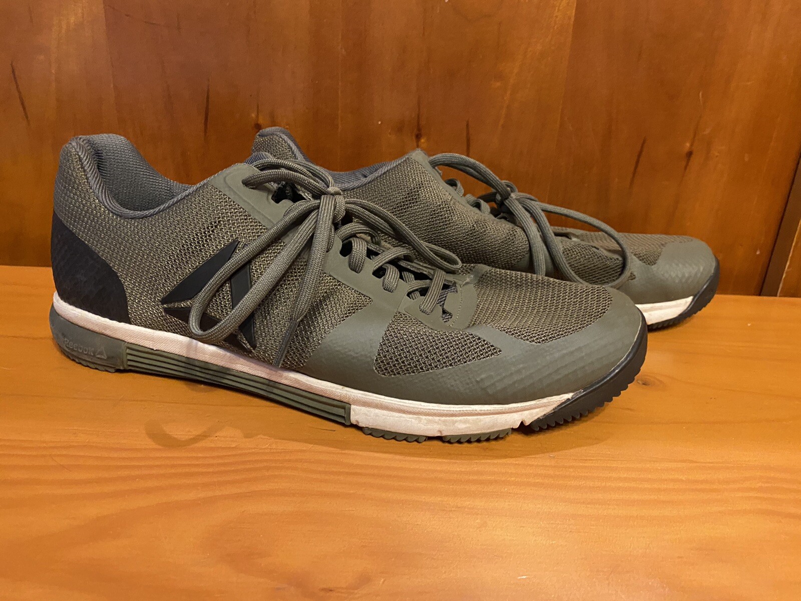 olive Green Running Sneaker Shoe Size 