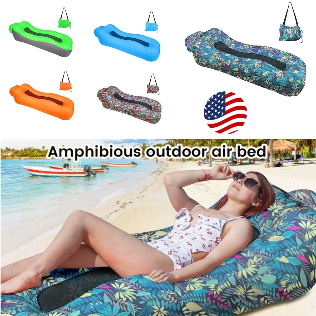 Wind clearance bed lounger