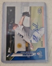 2020 T.J. SIKKEMA TOPPS PRO DEBUT BLUE AUTO /99