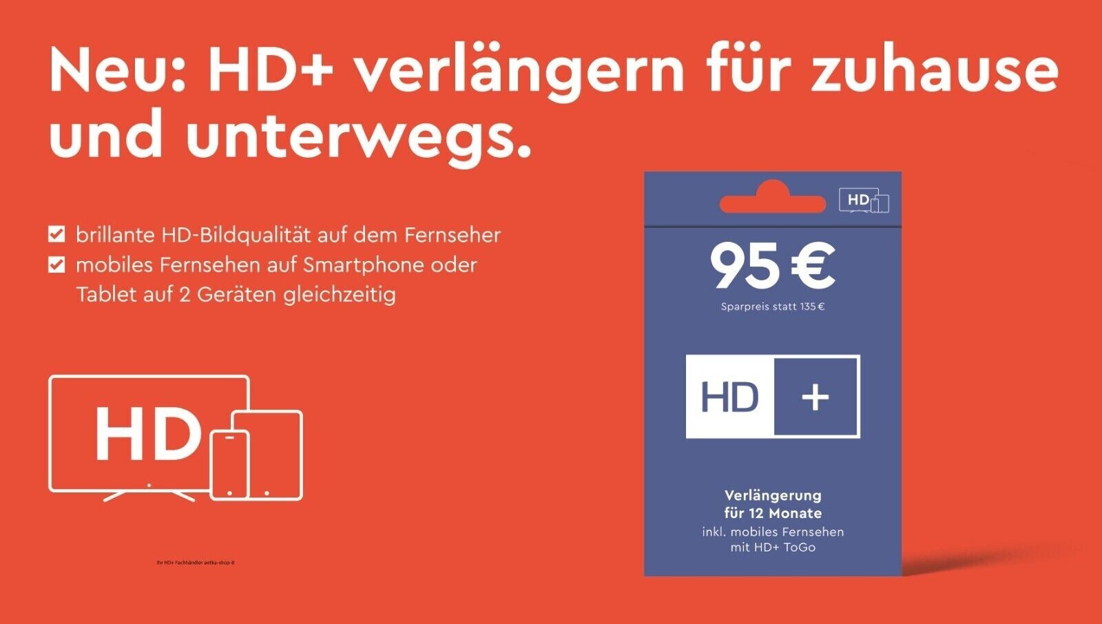 Thumbnail - Hd+ Verlängerung Inkl. Hd+ Togo 12 Monate Für Alle Karten ⚡ 30% Sparen