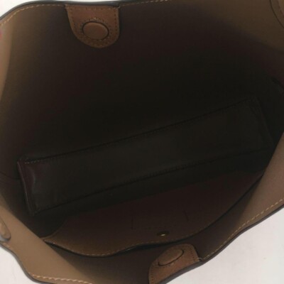 COACH Brooklyn Shoulder Bag 28 suede CW637 Siena Brown