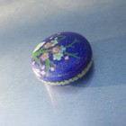 NIce vintage chinese cloisonne box, small — photo 1