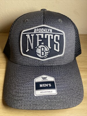 BROOKLYN NETS MENS Hat Trucker Snapback CAP NBA