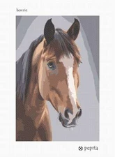 Horsie Needlepoint Kit or Canvas