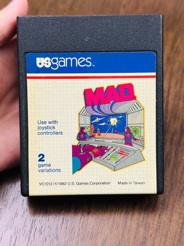 1982 Reactor EO 1st edition scelé blister Atari 2600 boite NTSC