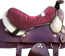 western saddle seat saver trail pad