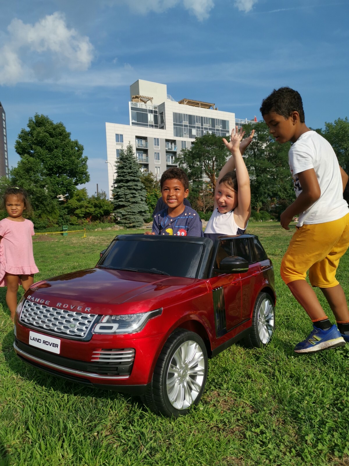 kids range rover charger