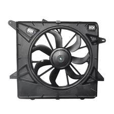 Radiator Condenser Cooling Fan Assembly For 2010-2016 Cadillac SRX 3.0L 3.6L