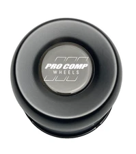 Pro Comp Satin Black Push Thru Wheel Center Cap 2425017